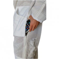 Combinaison Ventilée Voile Anglais -Magasin De Matériel Apicole combinaison ventilee voile anglais 4