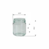 Pots Verre Standard 228Ml 250G (x24)