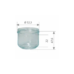 Pots Verre Standard 70Ml 100G (x24)